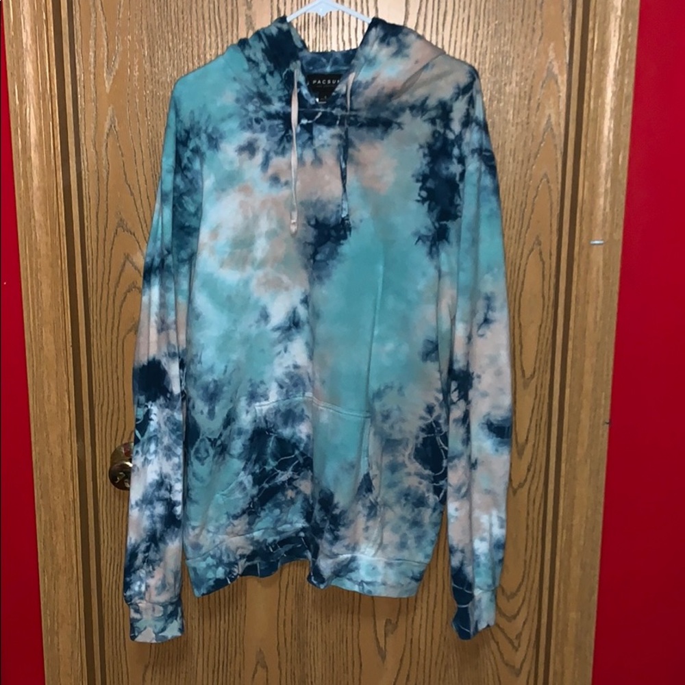 PacSun Oversized Tie-Dye Hoody